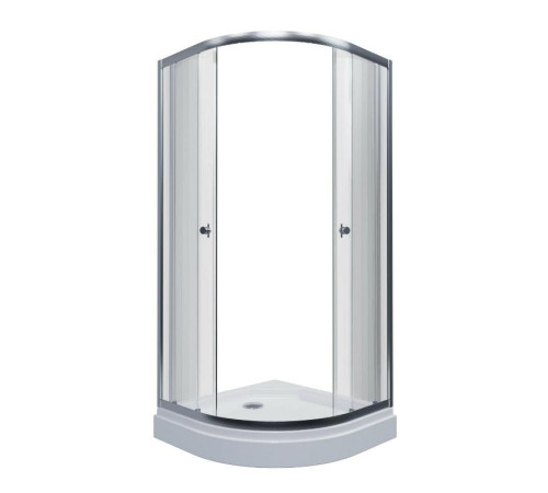 Душевой уголок Triton Альфа Хром А1 80x80 с поддоном (000001852)