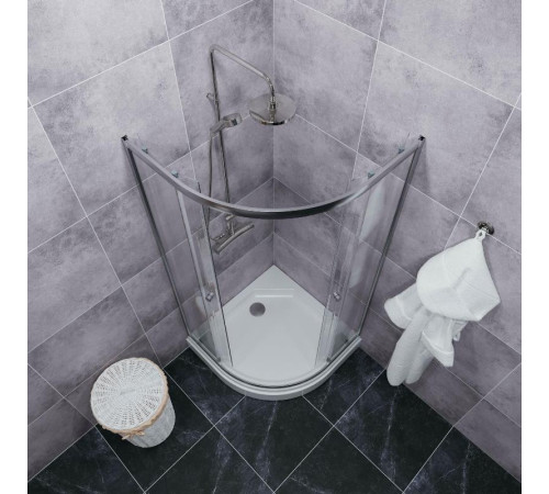 Душевой уголок Triton Альфа Хром А1 80x80 с поддоном (000001852)