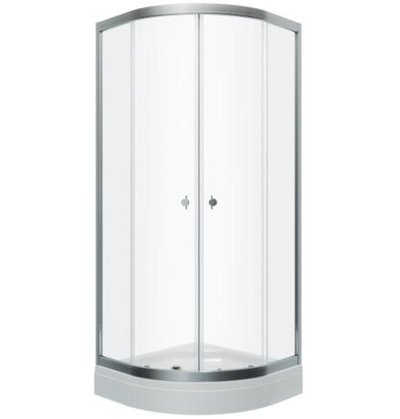 Душевой уголок Triton Альфа Хром А1 100x100 с поддоном (000001822)