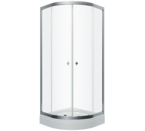 Душевой уголок Triton Альфа Хром А1 80x80 с поддоном (000001852)