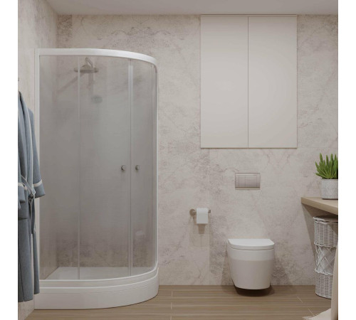 Душевой уголок Triton Вельвет А1 90х90 с поддоном (000002605)