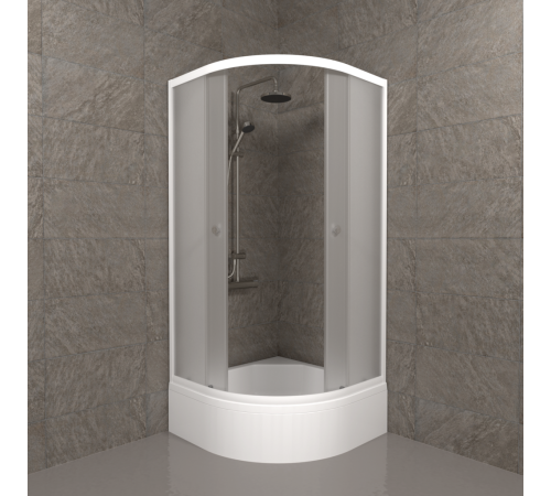 Душевой уголок Triton Вельвет B1 80х80 с поддоном (000003379)