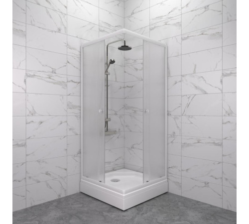 Душевой уголок Triton Вельвет-К А1 80х80 с поддоном (000003380)