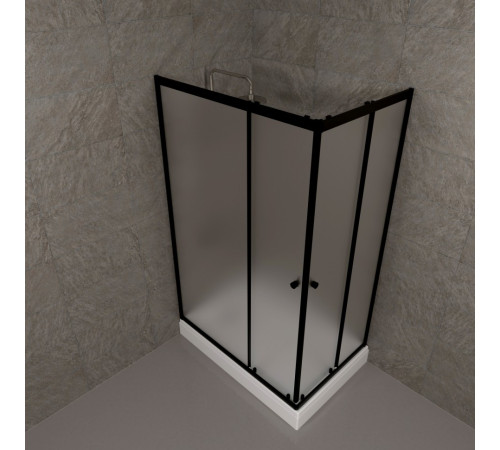 Душевой уголок Triton Вента БВ (Вельвет) 120х80 с поддоном (000002704)