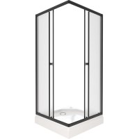 Душевой уголок Triton Вента БВ (Вельвет) 80х80 с поддоном (000003377)