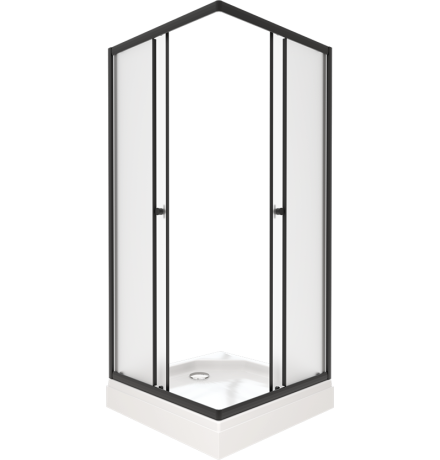 Душевой уголок Triton Вента БВ (Вельвет) 80х80 с поддоном (000003377)