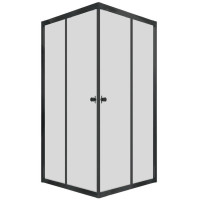 Душевой уголок Triton Вента Блэк А1 90х90 без поддона (000001913)
