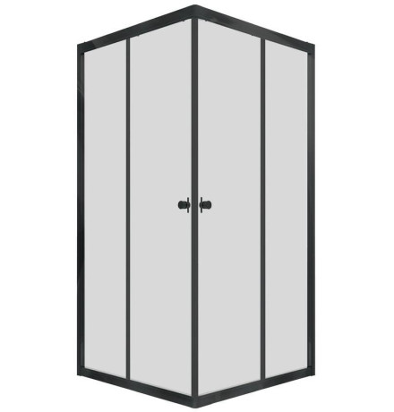 Душевой уголок Triton Вента Блэк А1 100х100 без поддона (000001914)