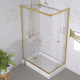 Душевой уголок Triton Вента Голд 120x80 с поддоном (000003356)