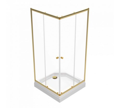 Душевой уголок Triton Вента Голд 90x90 с поддоном (000003458)