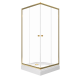 Душевой уголок Triton Вента Голд 90x90 с поддоном (000003458)