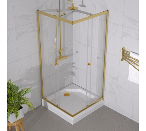 Душевой уголок Triton Вента Голд 90x90 с поддоном (000003458)