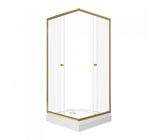 Душевой уголок Triton Вента Голд 90x90 с поддоном (000003458)