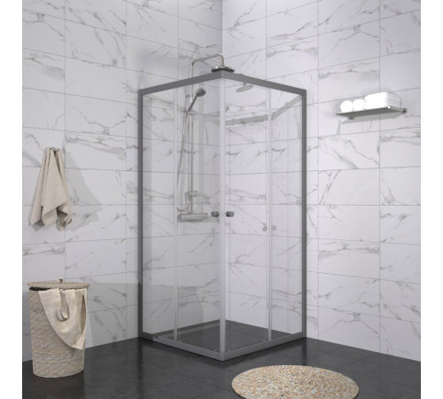 Душевой уголок Triton Вента Графит 90х90 без поддона (000003437)