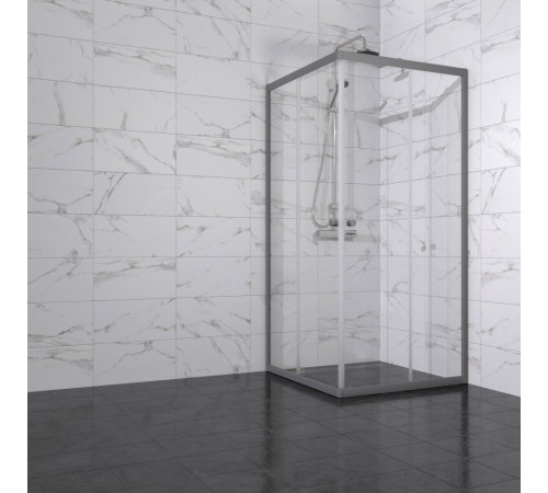 Душевой уголок Triton Вента Графит 90х90 без поддона (000003437)