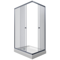 Душевой уголок Triton Вента Хром А1 100х80 с поддоном (000001853)