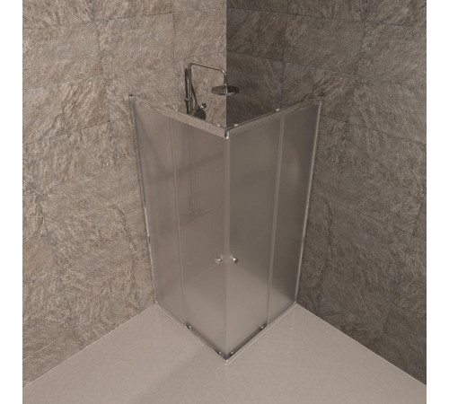 Душевой уголок Triton Вента Хром Вельвет А1 90х90 без поддона (000003072)