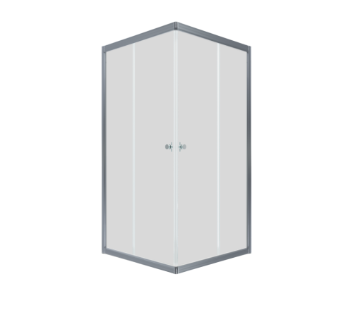 Душевой уголок Triton Вента Хром Вельвет А1 90х90 без поддона (000003072)