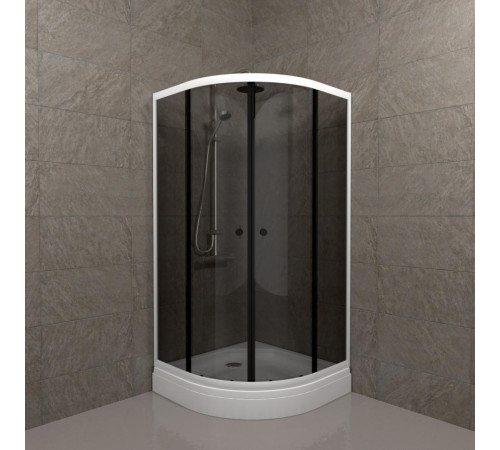 Душевой уголок Triton Грэй 90x90 А (Тонир.) с поддоном (000002857)