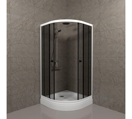 Душевой уголок Triton Грэй 90x90 А (Тонир.) с поддоном (000002857)