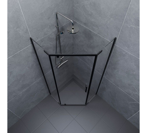 Душевой уголок Triton Дека Блэк А1 100х100 без поддона (000002759)