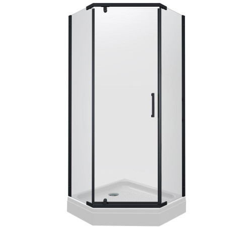 Душевой уголок Triton Дека Блэк А1 90х90 с поддоном (000002524)