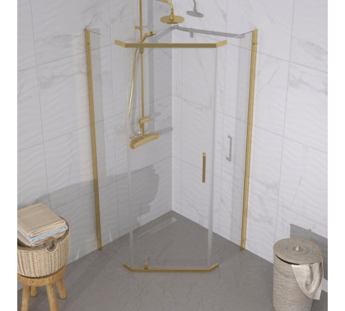 Душевой уголок Triton Дека Голд 90х90 без поддона (000003361)