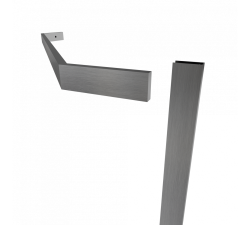 Душевой уголок Triton Дека Графит 90х90 с поддоном (000003368)