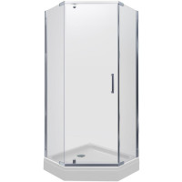 Душевой уголок Triton Дека Хром А1 90х90 с поддоном (000002162)