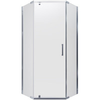 Душевой уголок Triton Дека Хром А1 90х90 без поддона (000001849)