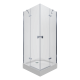 Душевой уголок Triton Дельта Хром А1 90х90 с поддоном (000001856)