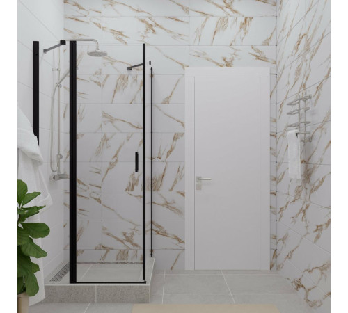 Душевой уголок Triton Йота Блэк А1 90х90 без поддона (000001850)