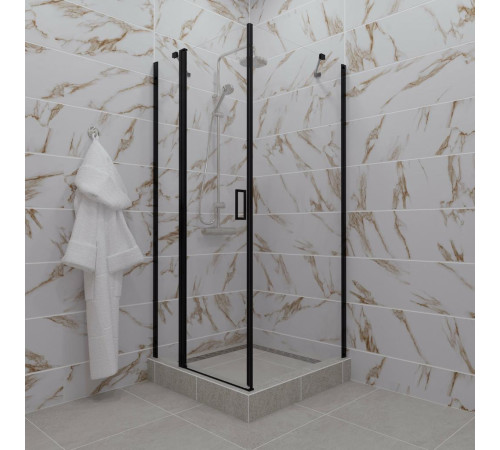 Душевой уголок Triton Йота Блэк А1 90х90 без поддона (000001850)