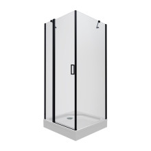 Душевой уголок Triton Йота Блэк А1 90х90 с поддоном (000001907)