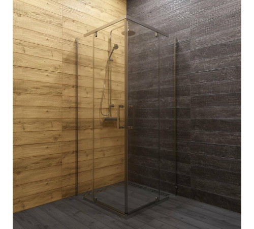 Душевой уголок Triton Каппа Хром А1 90х90 без поддона (000001901)