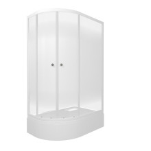 Душевой уголок Triton Коралл-Лайт В1 (градиент) 120х80 правый с поддоном (000003067)