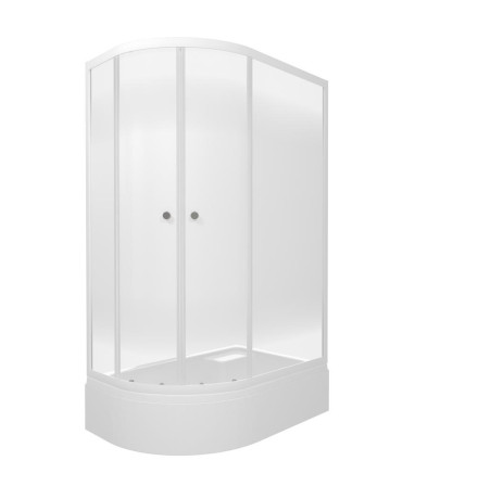 Душевой уголок Triton Коралл-Лайт В1 (градиент) 120х80 правый с поддоном (000003067)