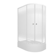 Душевой уголок Triton Коралл-Лайт В1 (градиент) 120х80 левый с поддоном (000003066)