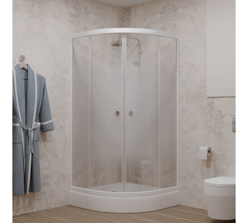 Душевой уголок Triton Лайт А1 (градиент) 100x100 с поддоном (000000218)