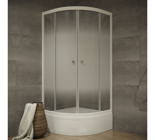 Душевой уголок Triton Лайт В1 (градиент) 100x100 с поддоном (000000221)