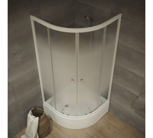 Душевой уголок Triton Лайт В1 (градиент) 100x100 с поддоном (000000221)