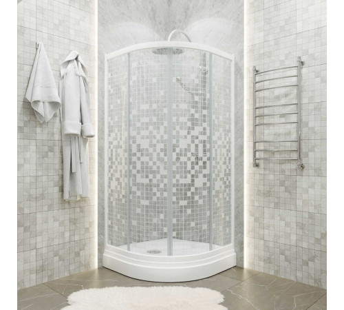 Душевой уголок Triton Мозаика А1 90x90 с поддоном (000000202)