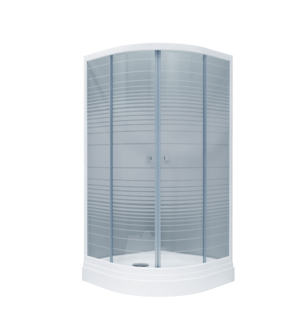 Душевой уголок Triton Полосы А1 100x100 с поддоном (000000220)