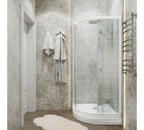 Душевой уголок Triton Полосы А1 100x100 с поддоном (000000220)