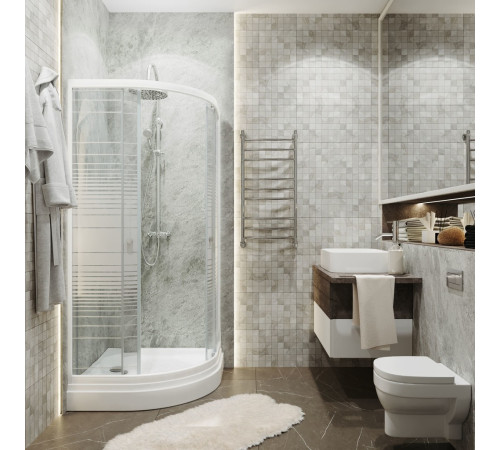 Душевой уголок Triton Полосы А1 100x100 с поддоном (000000220)