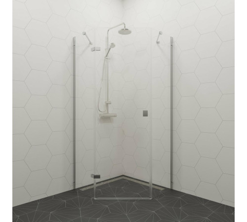 Душевой уголок Triton Сигма Хром А1 90х90 без поддона (000001908)