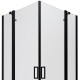 Душевой уголок Triton Тау Блэк А1 90х90 с поддоном (000001857)