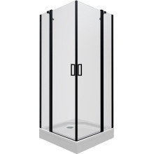 Душевой уголок Triton Тау Блэк А1 90х90 с поддоном (000001857)