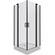 Душевой уголок Triton Тау Блэк А1 90х90 с поддоном (000001857)