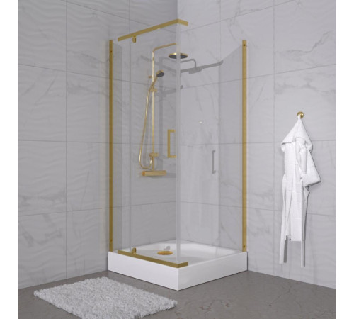 Душевой уголок Triton Терра Голд 90х90 с поддоном (000003358)